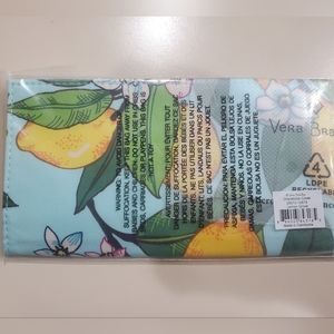 Vera Bradley Lemon Grove Checkbook Cover New Sealed.